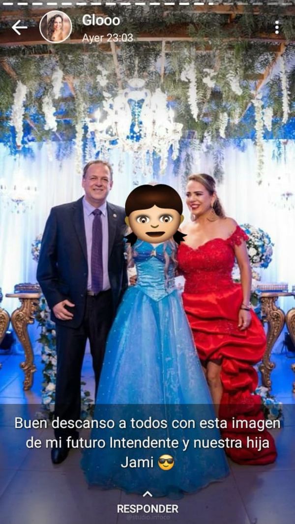 Gloria Escobar, ya hace campaña para intendente a favor de su exmarido Pedro González