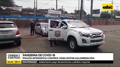 Policía intensifica controles para evitar aglomeraciones - Crimen y castigo - ABC Color