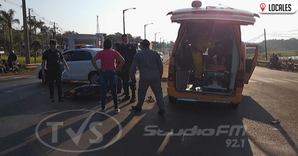 Aparatoso accidente de tránsito se produjo sobre la Ruta PY06