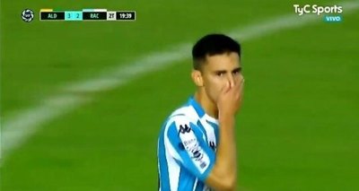 La molestia de Matías Rojas en la Superliga argentina
