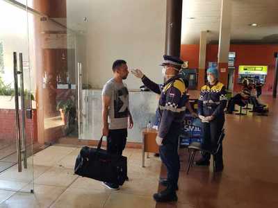 Realizan controles en la Terminal de Ómnibus de CDE