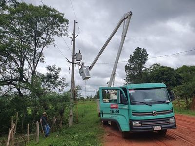 ANDE: Sin cortes de servicio ni multas por 15 días