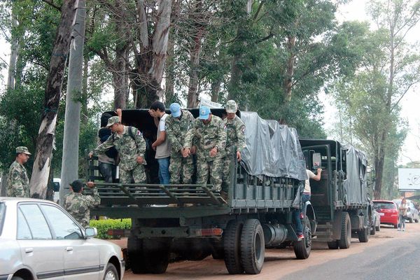 Militares salen a las calles desde esta noche