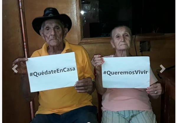 ''QUÉDATE EN CASA, QUEREMOS VIVIR'', PAREJA DE ABUELOS DE NATALIO PIDEN RESPETAR LA CUARENTENA - Digital Misiones