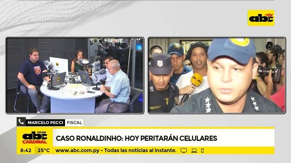 Caso Ronaldinho: Hoy peritarán celulares - ABC Noticias - ABC Color