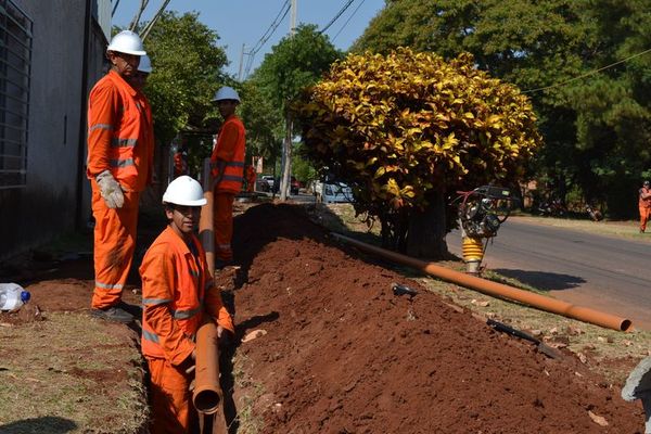 Avanza construcción de alcantarillado en Misiones - Nacionales - ABC Color