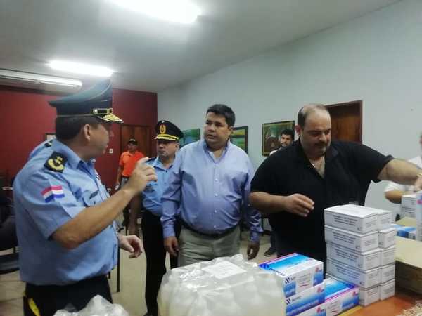 Gobernación entrega lote de insumos a Jefatura Departamental - .::RADIO NACIONAL::.