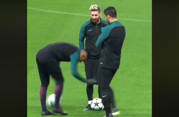 VIDEO: Divertidos bloopers en entrenamientos de las estrellas del fútbol