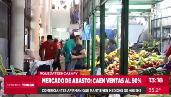 Ventas es el Abasto se reducen a la mitad, según comerciantes