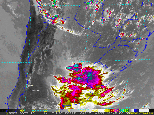 Alerta Meteorológica para Concepción, Alto Paraná, Canindeyú y otros departamentos - ADN Paraguayo