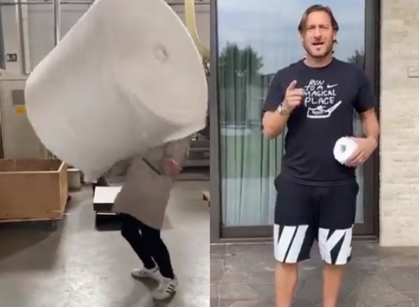 VIDEO: El reto viral de hacer picaditas con rollos de papel higiénico