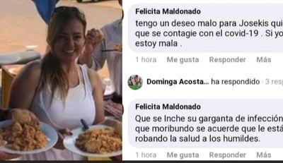 Maldad: Felicita Maldonado desea terrible enfermedad al intendente José Carlos Acevedo