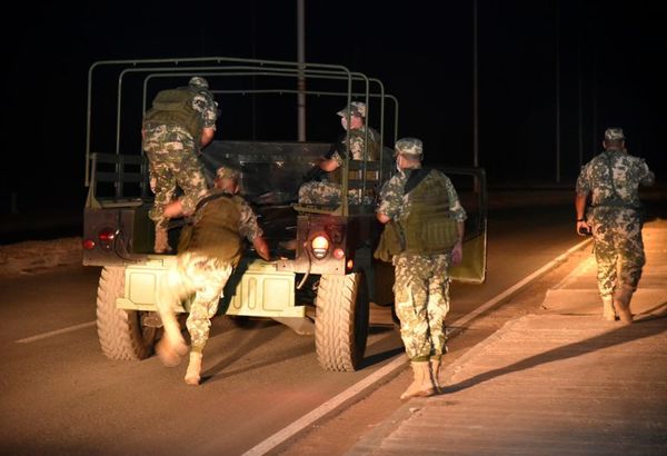 Segundo día de restricción de tránsito, marcado por presencia de militares - Nacionales - ABC Color