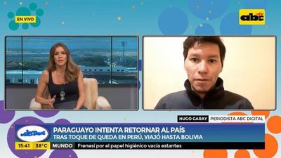 Covid-19: Paraguayo intenta retornar al país - Ensiestados - ABC Color