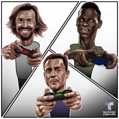 A falta de balón, juegan al fútbol... por videoconsola - Fútbol - ABC Color