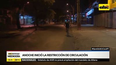 Policía Nacional destaca cumplimiento de restricción e insta a confiar en los organismos intervinientes - Momento Justo - ABC Color