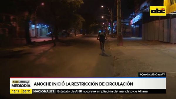 Policía Nacional destaca cumplimiento de restricción e insta a confiar en los organismos intervinientes - Momento Justo - ABC Color