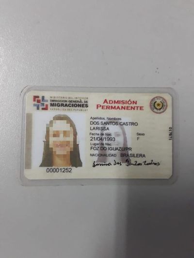 Brasileña quiso ingresar al país con documento de contenido falso y fue detenida - ABC en el Este - ABC Color
