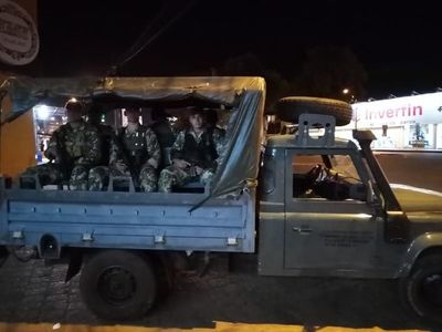 Militares salen en las calles solo para “concienciar” - Nacionales - ABC Color