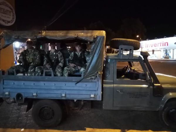 Militares salen en las calles solo para “concienciar” - Nacionales - ABC Color