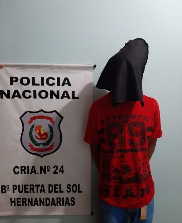 Capturan a presunto ladrón en Hernandarias - ABC en el Este - ABC Color