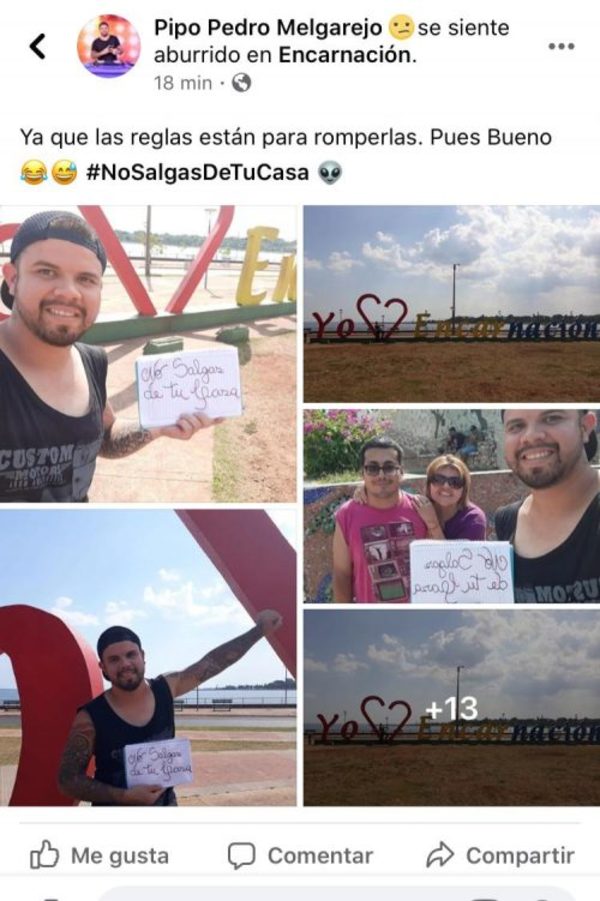 Tres personas fueron detenidas por transgredir normas sanitarias