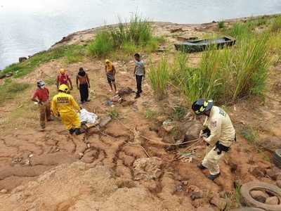 Hallan cadáver a orillas del río Paraná