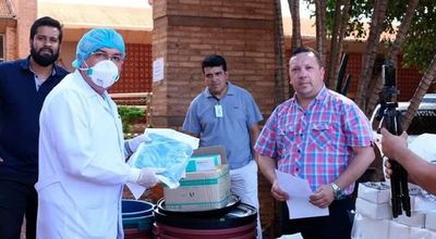 Destinan insumos básicos a hospitales de Hernandarias y Santa Rosa del Monday  - ABC en el Este - ABC Color