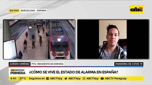 ¿Cómo se vive el estado de alarma en España? - ABC Noticias - ABC Color