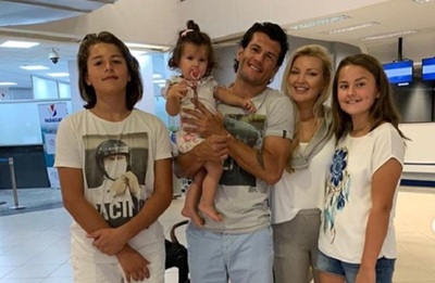 Nelson Haedo puso a entrenar a toda su familia