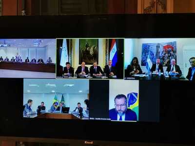Puntos claves en la teleconferencia entre mandatarios del Mercosur » Ñanduti