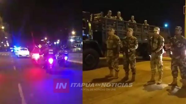 GENTE QUE ESTÁ EN LA CALLE EN HORARIO DE RESTRICCIÓN ARGUMENTA QUE ESTÁ TRABAJANDO