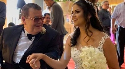 Friedmann Cresta querella a su joven esposa luego de revelar mensajes en los que admite que se casó con él únicamente por su dinero