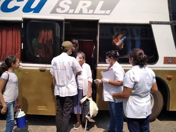 Pilar suspende el ingreso y salida de buses de pasajeros