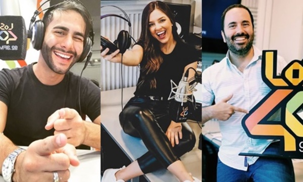 Locutores de Los 40 hacen radio desde sus casas