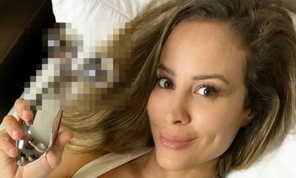 Patty Orué y una foto de su masajeador que despertó el morbo