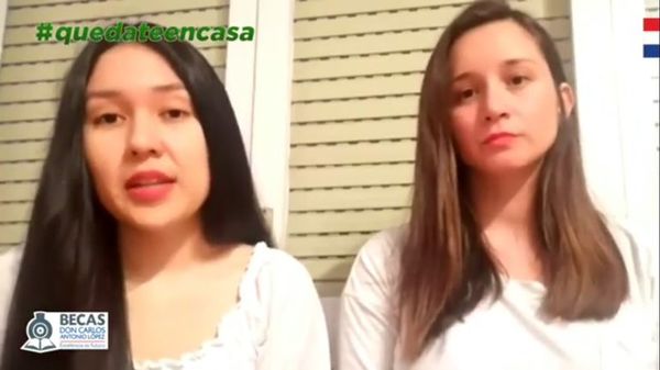 Becarios paraguayos envían apoyo a compatriotas - Nacionales - ABC Color