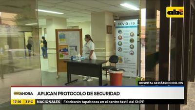 Aplican protocolo de seguridad en Hospital Geriátrico - ABC Noticias - ABC Color