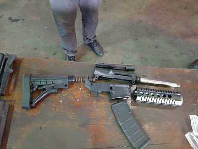 CDE: Constatan una carga de alrededor de una tonelada de armas de fuego provenientes de EE.UU. » Ñanduti