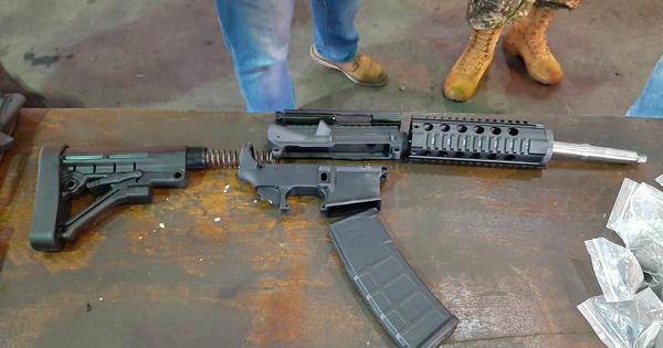 Una tonelada de armas fue decomisada en el Aeropuerto Guaraní