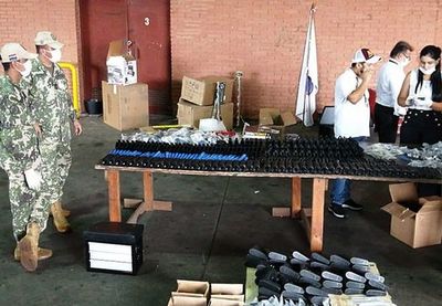 Arsenal declarado como herramientas - Judiciales y Policiales - ABC Color