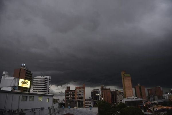 Tormentas continuarán hoy - Nacionales - ABC Color