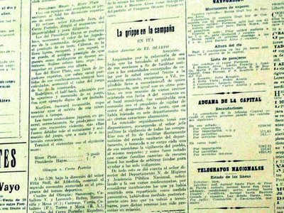 Cuando la gripe paró el fútbol