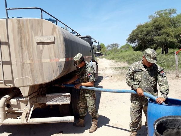 En Fuerte Olimpo, la sequía lleva 45 días - Economía - ABC Color