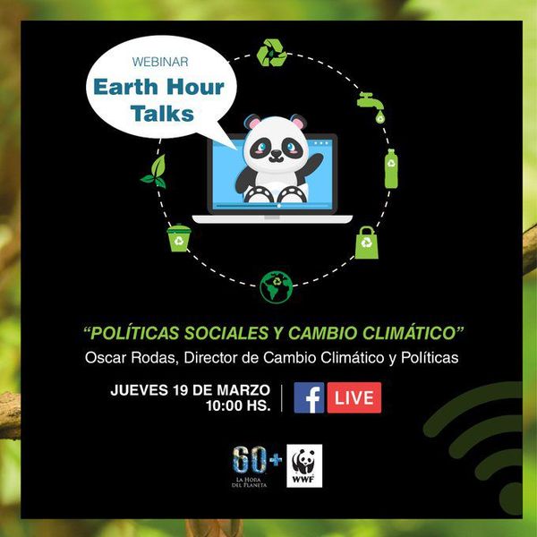 Participá del “Earth Hour Talks”