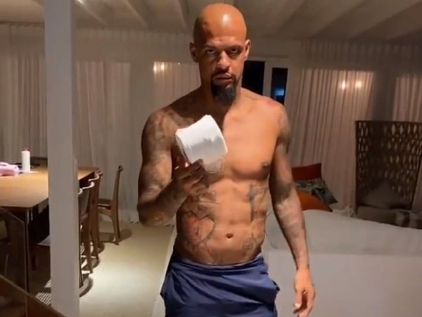 El particular video de Felipe Melo que causa furor en las redes