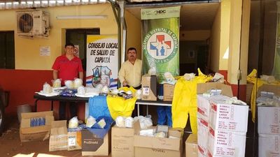 Consejo Local donó equipos de protección al Hospital de Capiatá