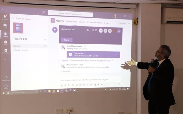 MEC presenta plataforma para clases virtuales con facilidades para docentes y alumnos | .::Agencia IP::.