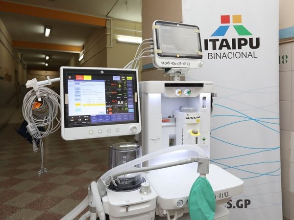 Itaipú dona moderna máquina de anestesia al Hospital de Trauma