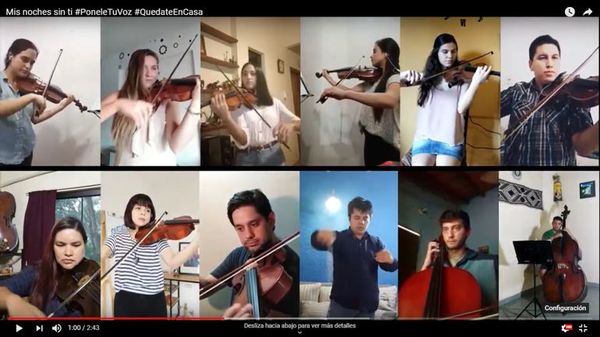 Jóvenes músicos de Caacupé lanzan instrumental para una cuarentena más llevadera - Nacionales - ABC Color
